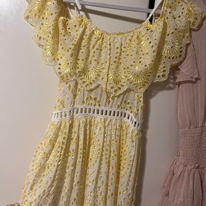 FOXIE DOX Yellow dress